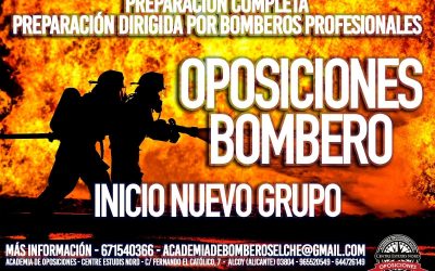 Oposiciones de Bomberos.