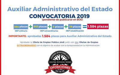 AUXILIAR ADMINISTRATIVO DEL ESTADO.