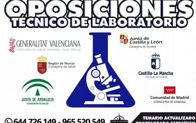 Oposiciones de Técnico de Laboratorio.